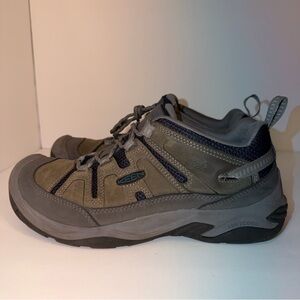 KEEN Men’s Circadia Vent Low Hiking Shoes - Steel Grey/Legion Blue size 10.5
